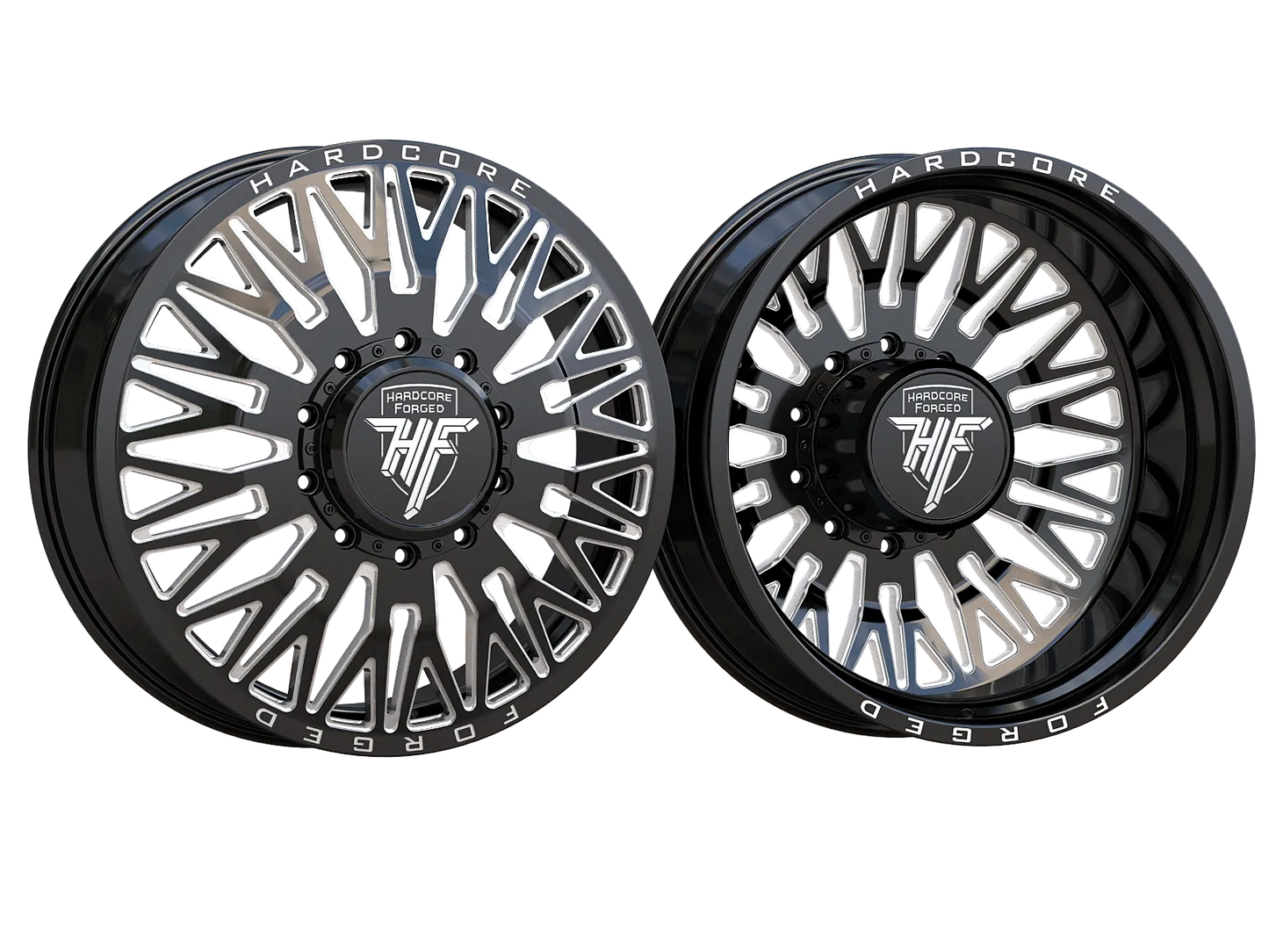 HC FORGED "ELON (GLOSS BLACK & MILLED)